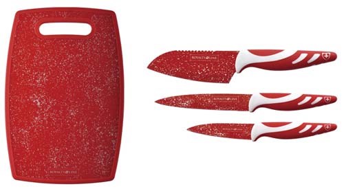 چاقو آشپزخانه رویالتی لاین RL-3MR همراه تخته گوشت108758